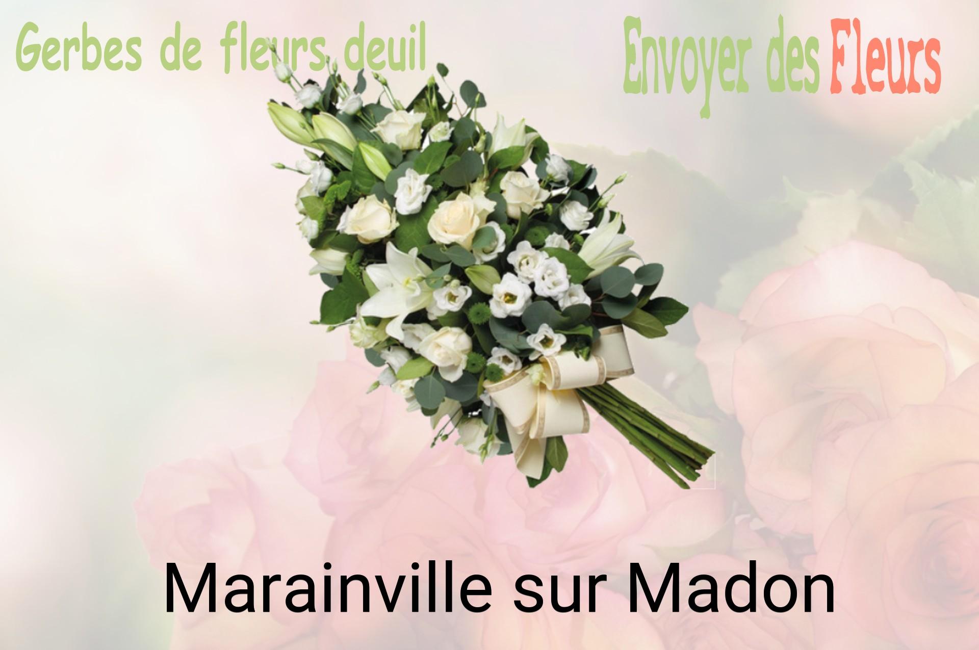 Gerbe de fleurs de deuil livrée à Marainville-sur-Madon
